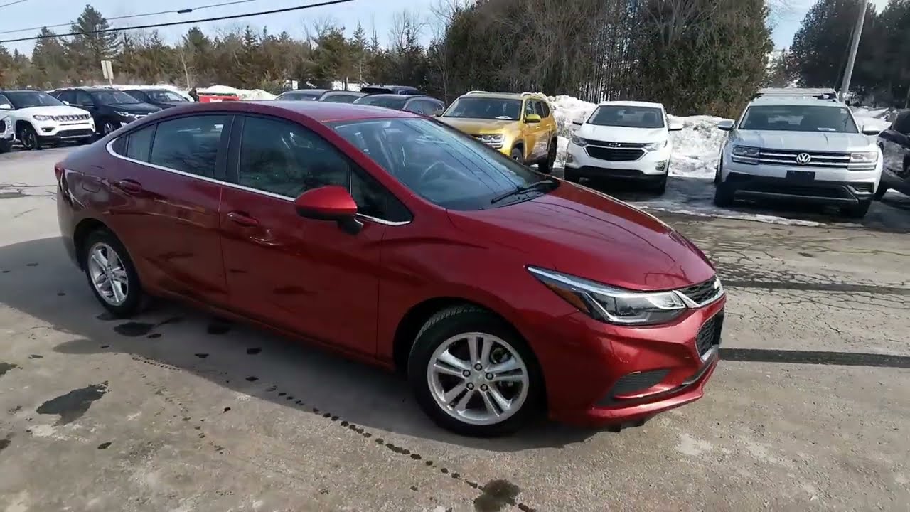 2018 CHEVY CRUZE 175KM CERTIFIED PATTERSON AUTO