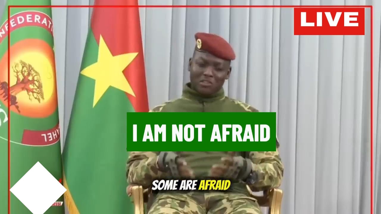 Captain Ibrahim Traor&eacute;&rsquo;s Explosive Interview Shocks the World &mdash; A True Display of Courage