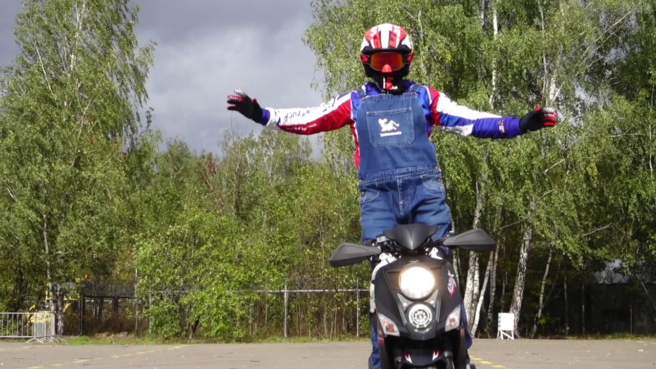 Тест-драйв! Скутер SYM CROX от Velocity #velocity #мотошоу #sym