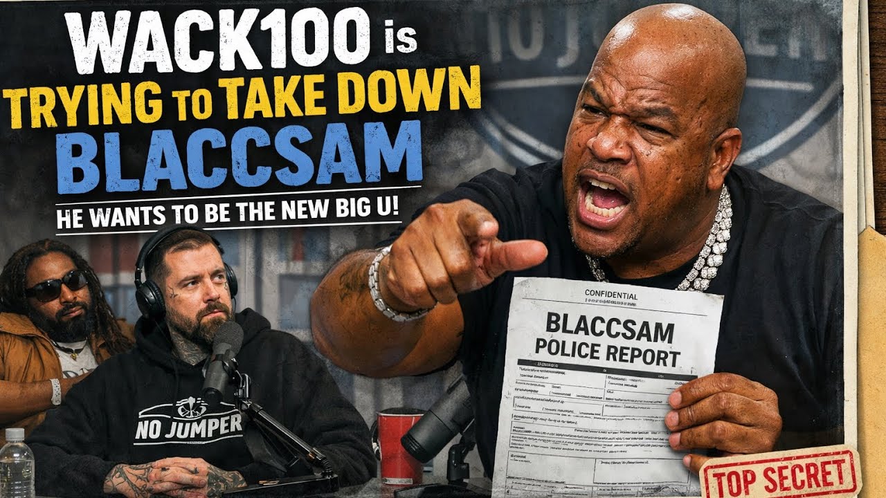 WACK100 ADMITS TO PUTTING THE POLICE ON BLACC SAM: HE WANTS TO BE THE NEW BIG U