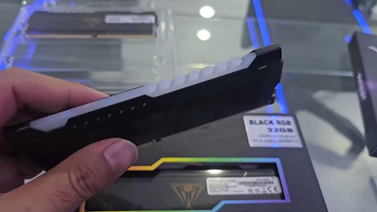memoria ram ddr4  patriot  rgb gamer  viper