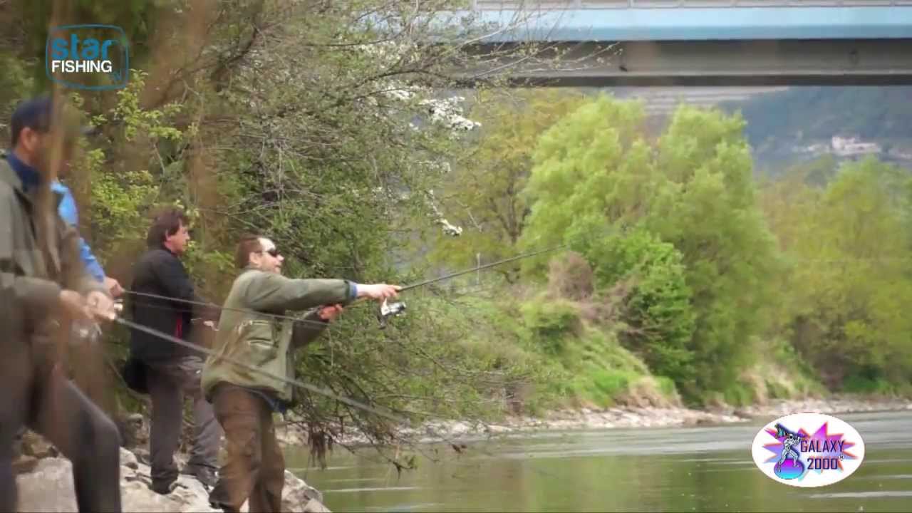 Pesca sul fiume Adige con l'Associazione Pescatori Vallagarina - Star Fishing.TV