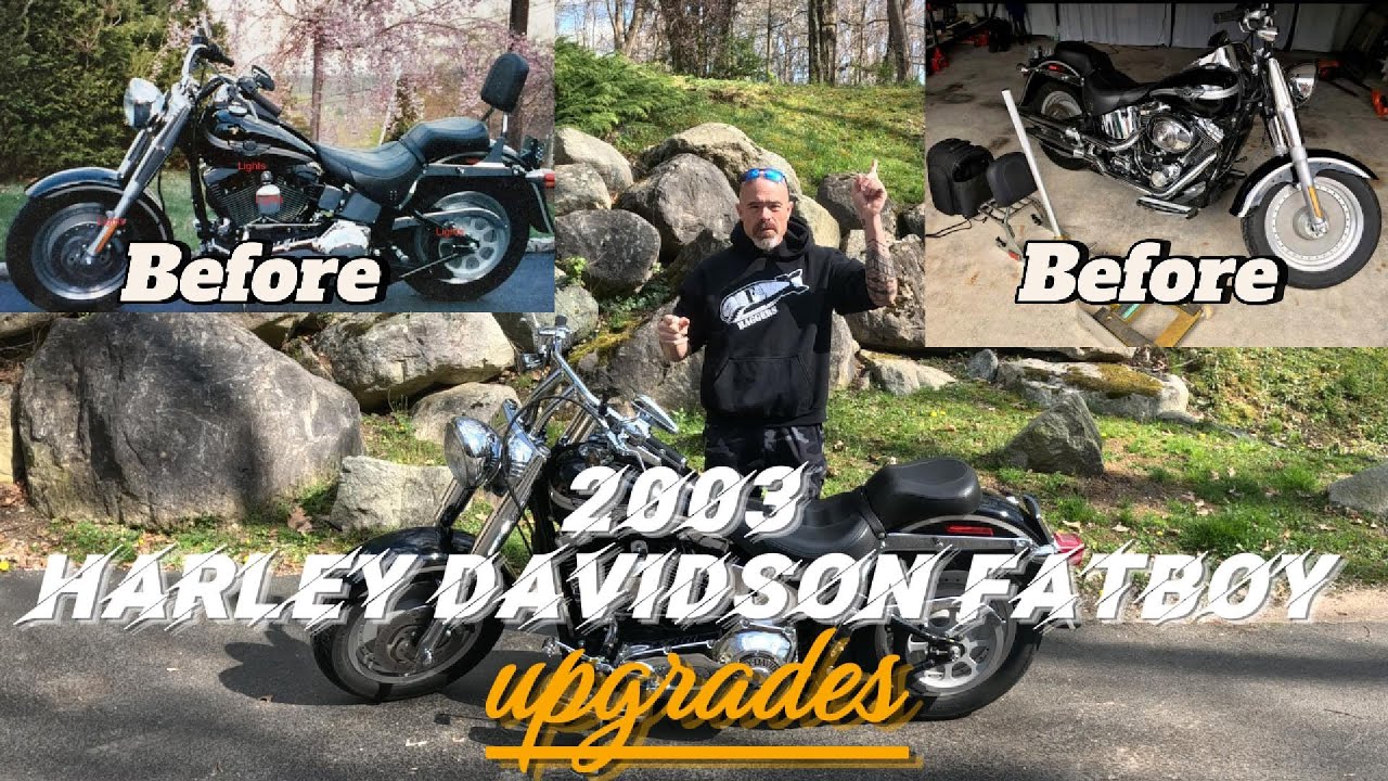 Harley Davidson Fatboy upgrades with cost