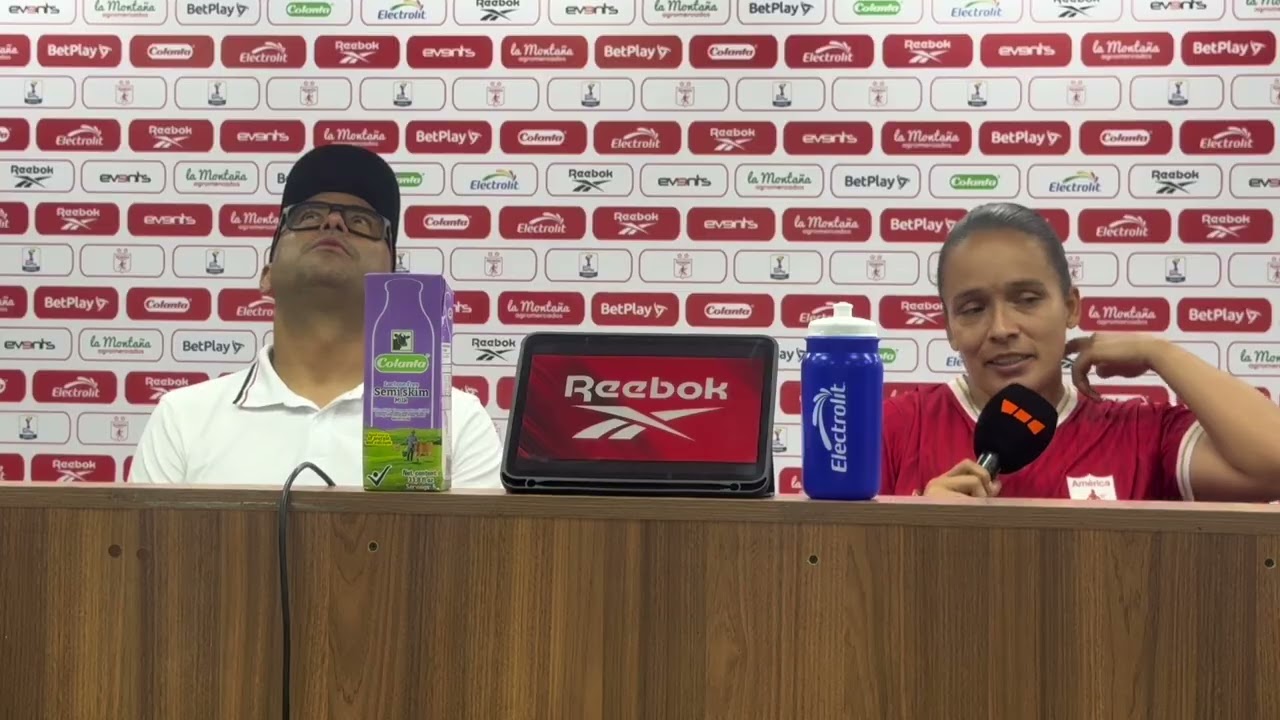 🔴🎥 Rueda de prensa de América de Cali femenino tras la victoria 1-0 ante Orsomarso. 