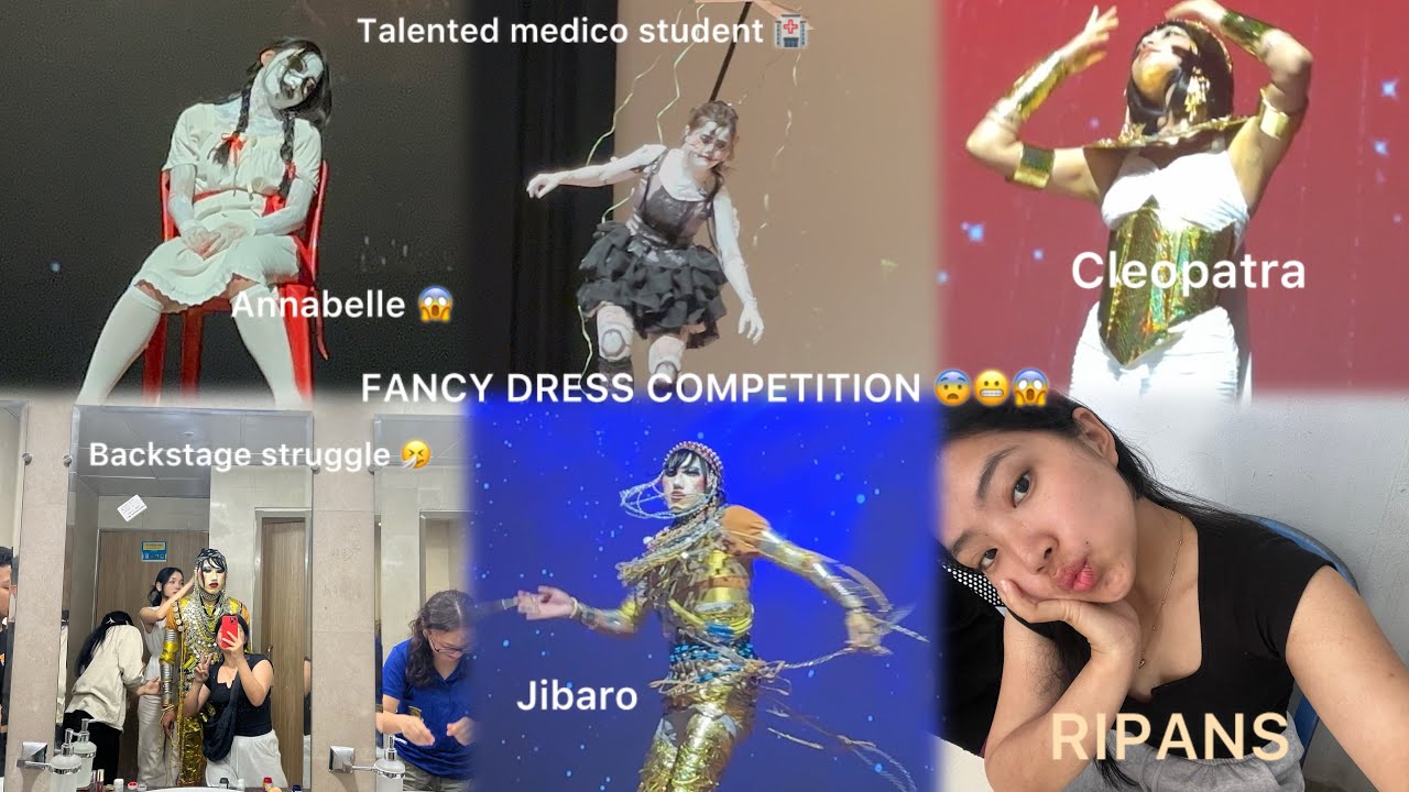 PARAFEST VLOGS ✨- day 3 l Fancy dress competition l our talented medico student 💙✨l RIPANS 🏥🏥