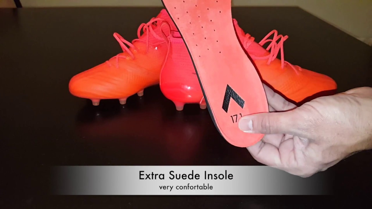 Adidas Ace 17.1 Fg Pyro Storm Pack On Feet Review Solar Orange
