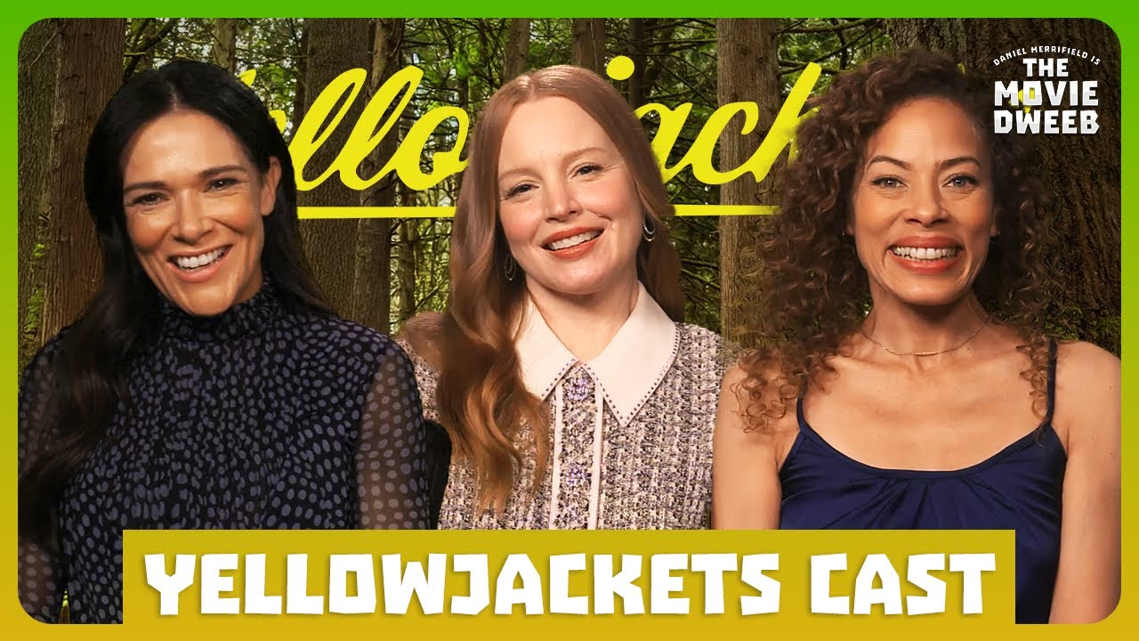 Tawny Cypress, Lauren Ambrose & Simone Kessell on Yellowjackets S3 And Pub Chaos 🍻 | The Movie Dweeb