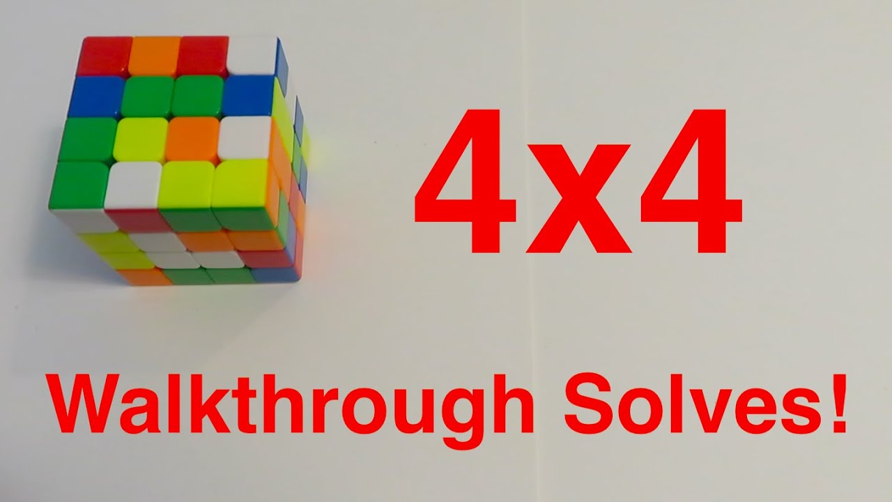 4x4 Walkthrough Solves!