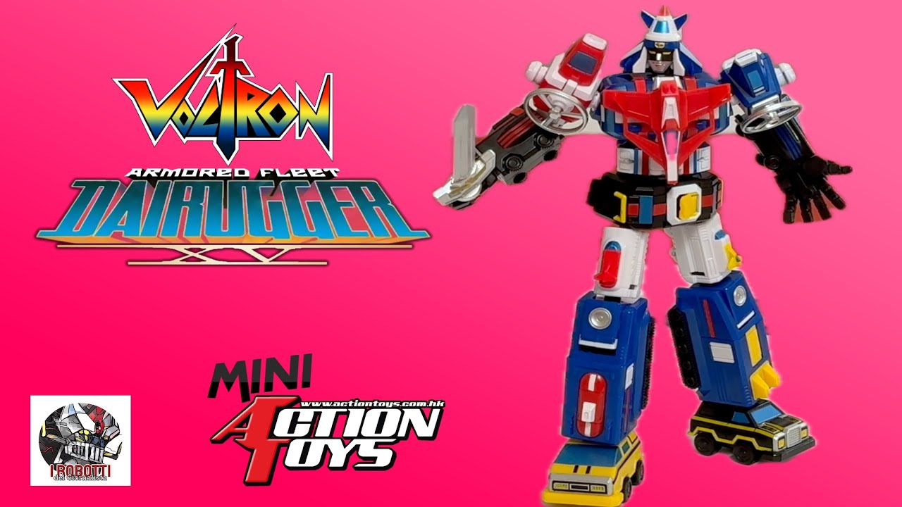 Mini Action VOLTRON II (DAIRUGGER XV) di Action Toys: Poca Spesa, Tanta Resa