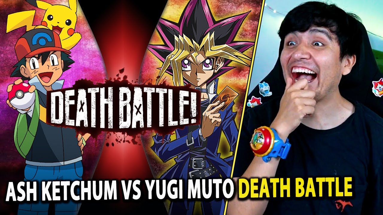 REACCIONO A ASH KETCHUM VS YUGI MUTO (FIGHT ONLY) | DEATH BATTLE