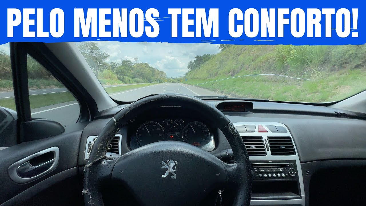 TEST DRIVE PEUGEOT 307 PRESENCE PACK HATCH 1.6 FLEX 2009! RUIM DE COMÉRCIO, MAS TEM CONFORTO!