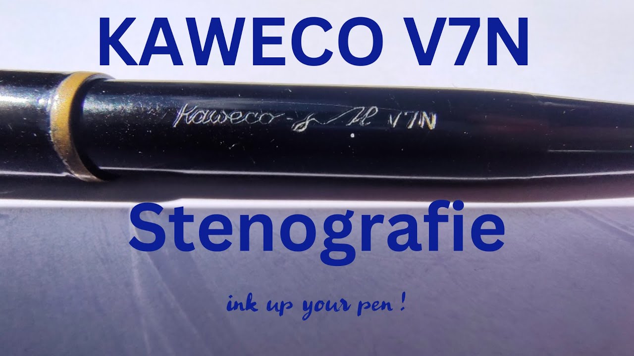 KAWECO V7N Stenografie