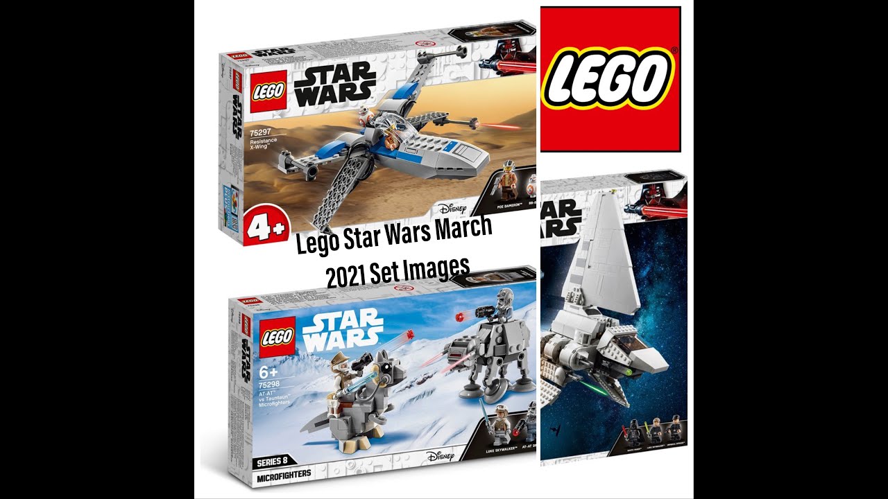 Lego Star Wars March 2021 Set Images and Review