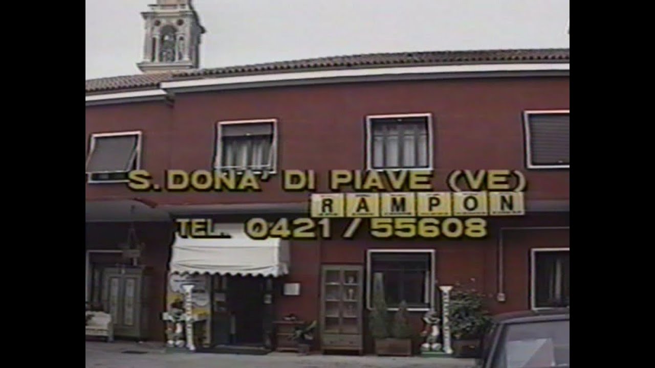 RAMPON MOBILI RAMPON ANGELO SPOT PUBBLICITA' ANNI 80 ANNI 90 SAN DONA' DI PIAVE VIA CESARE BATTISTI