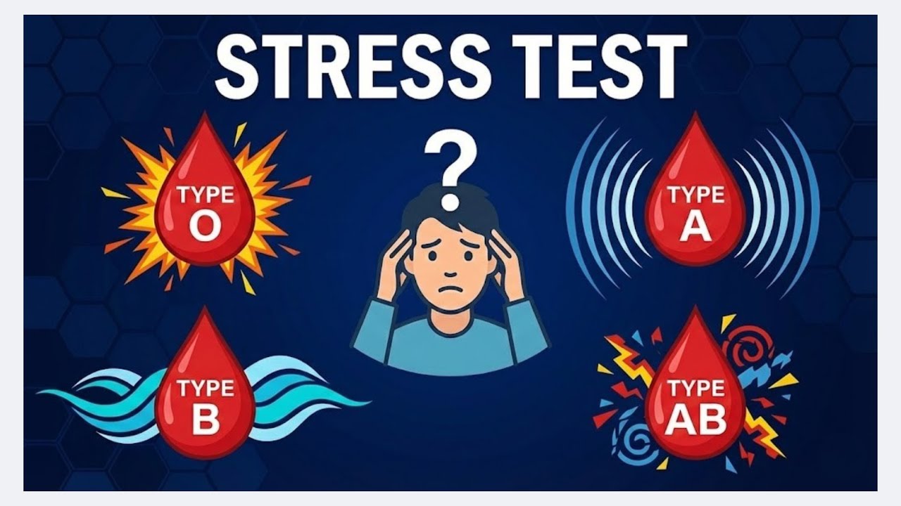 What Your Blood Type Says About Your STRESS Response