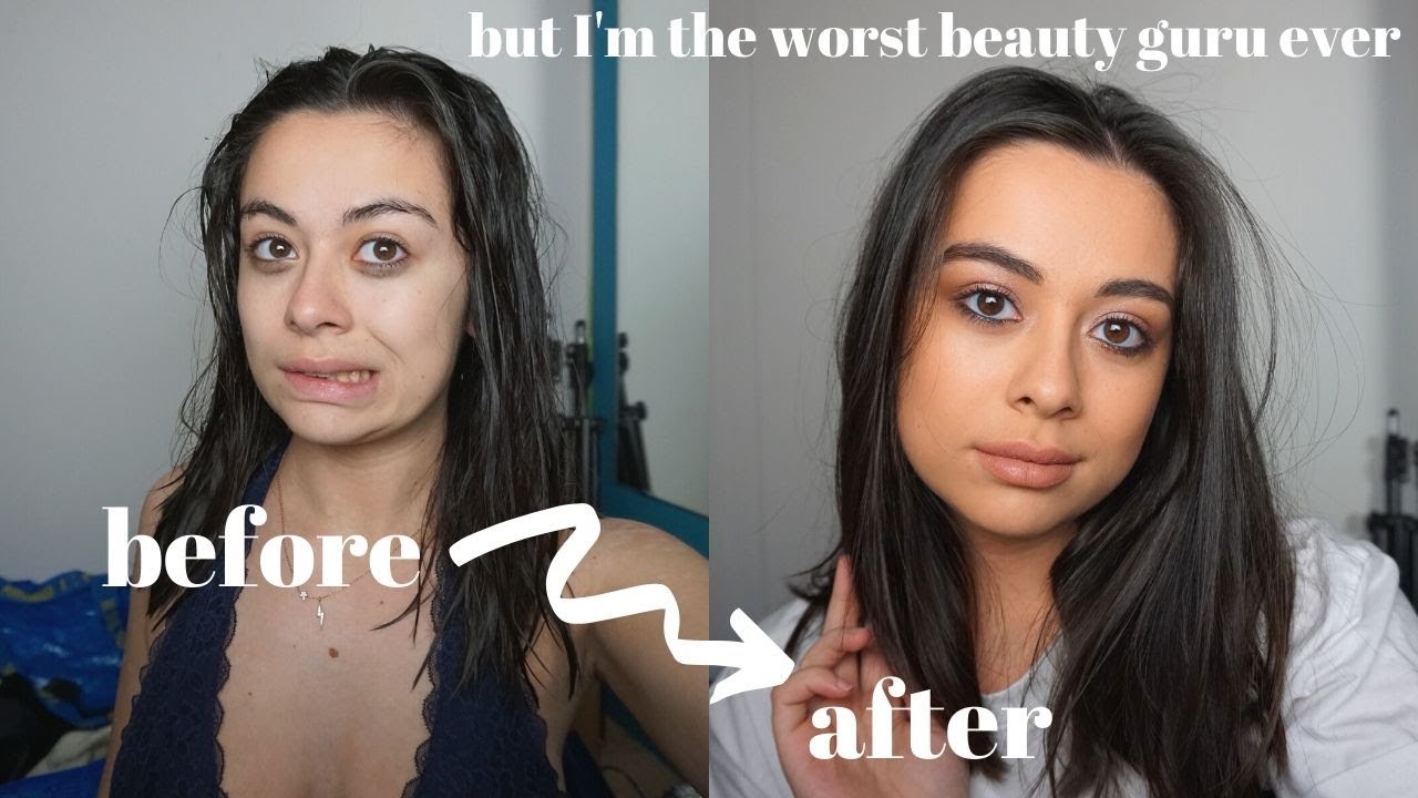 GRWM, a glow up of sorts aka me being the most chaotic beauty guru ever for 6 minutes straight