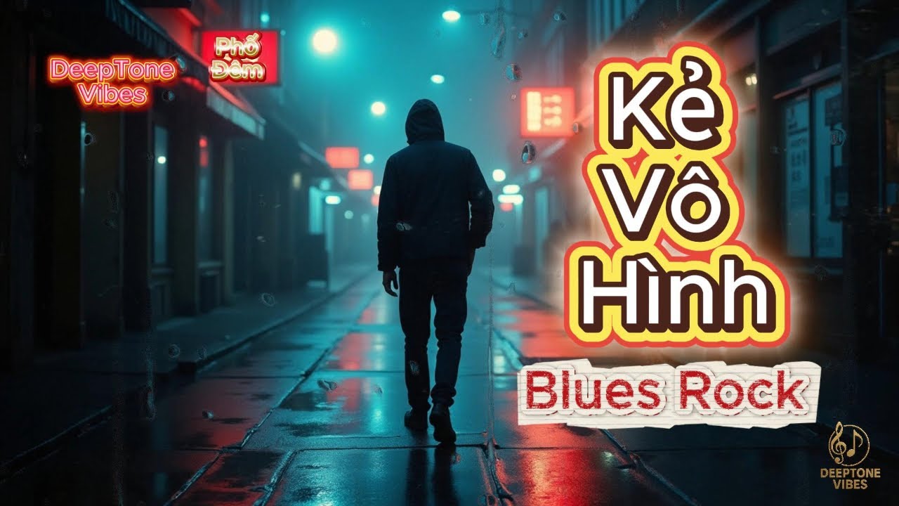 KẺ V&Ocirc; H&Igrave;NH | Blues Rock &middot; Urban Soul &middot; Rainy Nights &middot; Smoky Voice &middot; Melancholy | DeepTone Vibes