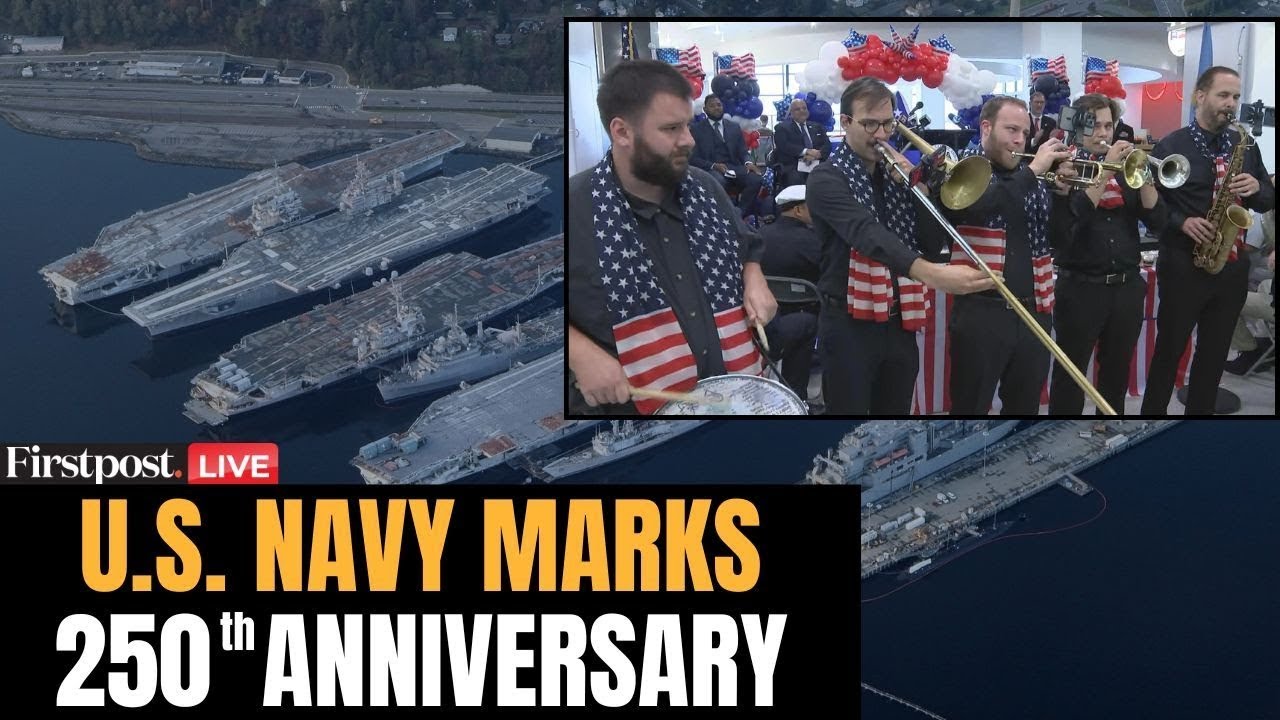 US Navy Anniversary LIVE: Navy Ships Sail into Philadelphia for US Navy's 250th Anniversary
