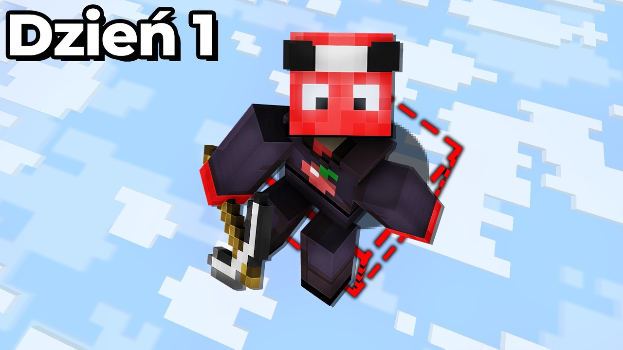 Przetrwałem 100 dni na NO BLOCK w Minecraft Hardcore