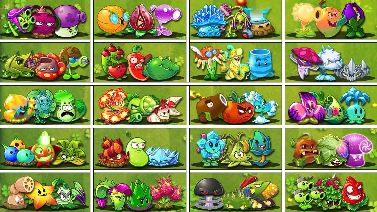 Random 20 Team 3 Plants Vs All Zombies - Who Will Win? - Pvz 2 Team Plant vs Team Plant