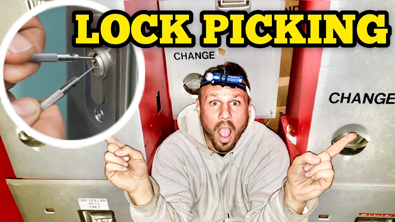 LOCK PICKING Abandoned CHANGE MACHINES For MONEY / Trash Picking For Resale