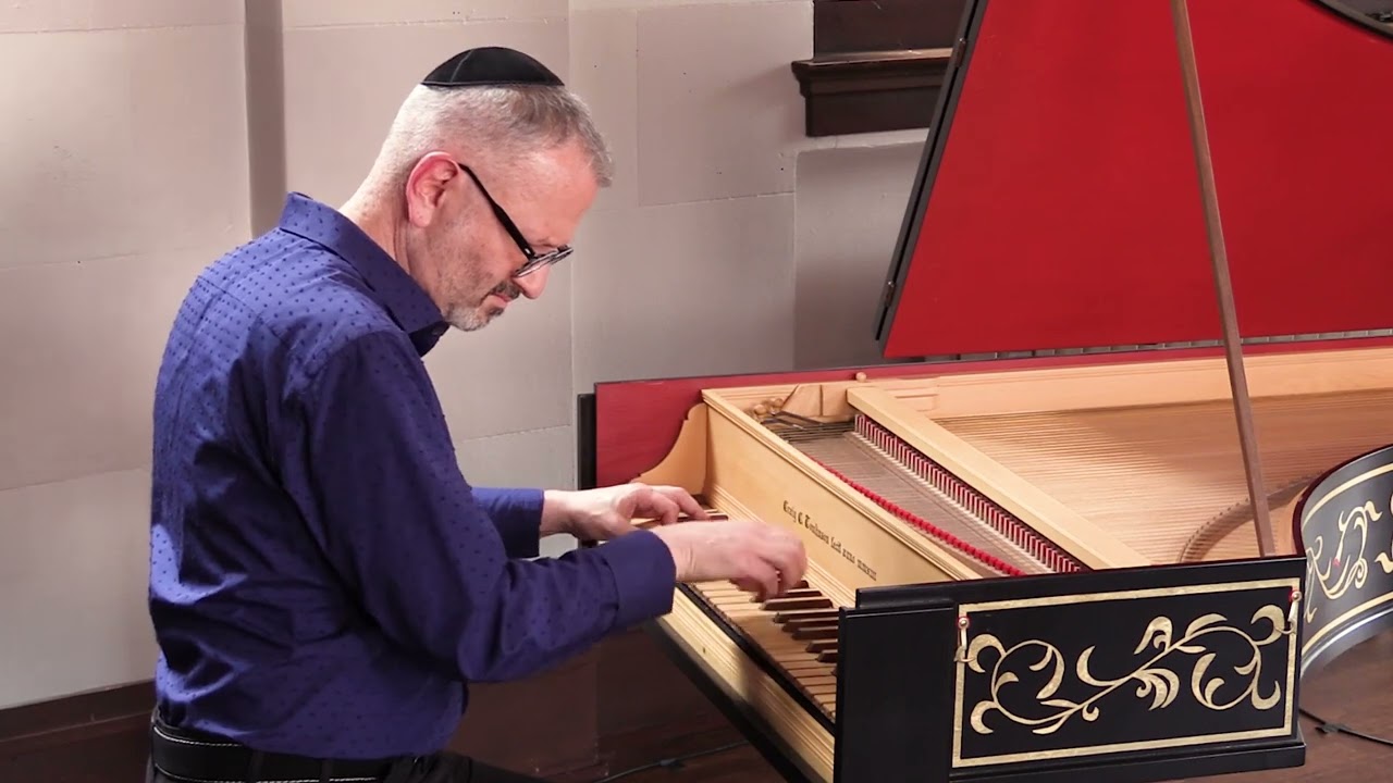 Louis Couperin “Sarabande in A minor” - harpsichordist Byron Schenkman