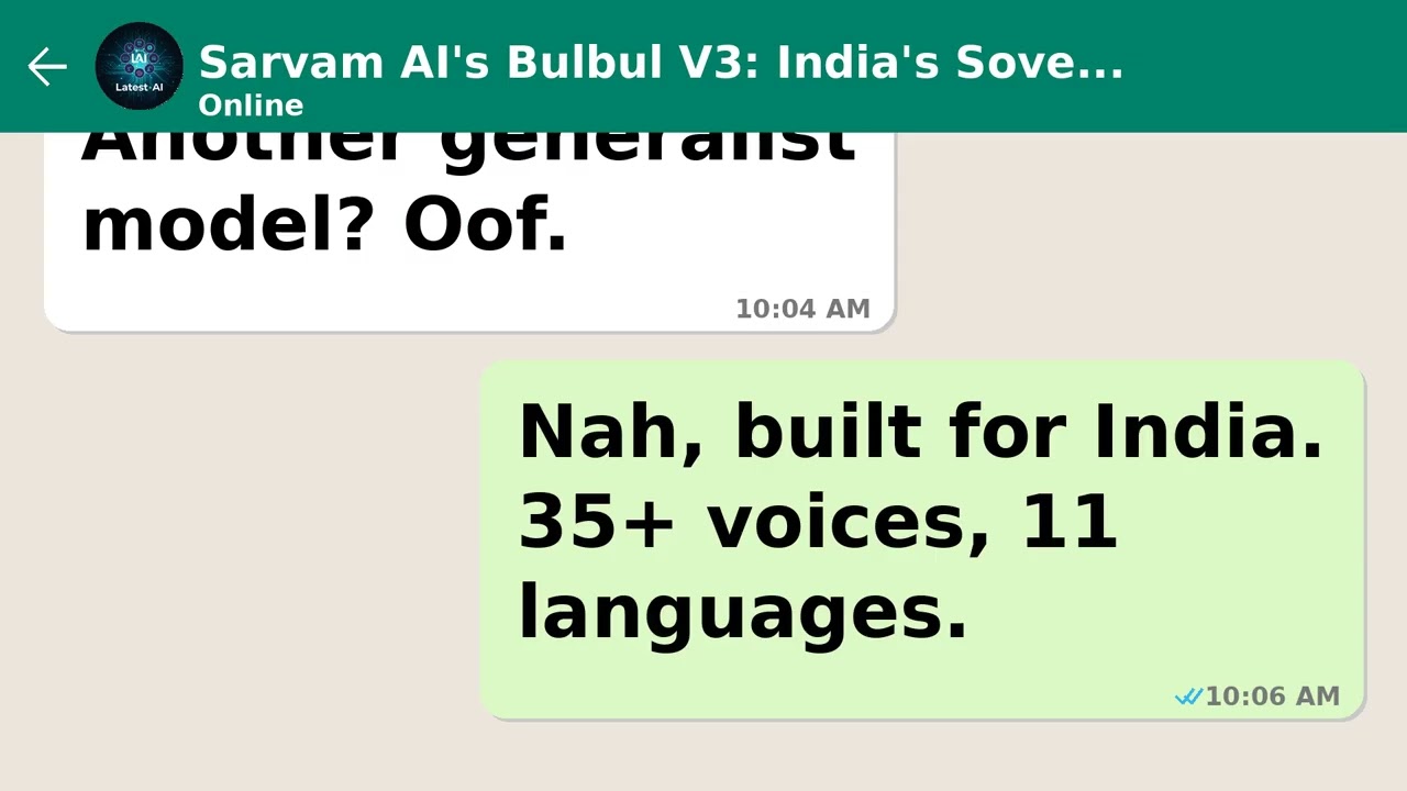 Sarvam AI's Bulbul V3: India's Sovereign Voice Takes on Global Giants &ndash; A Developer's Deep Dive