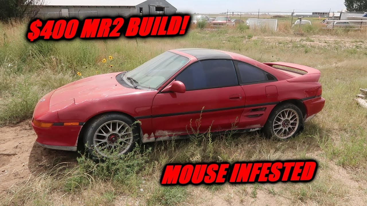 $400 Mouse Infested Mr2 Build!