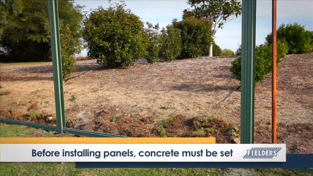 Fielders DIY Installation Guide - S-Rib Corrugated Fencing