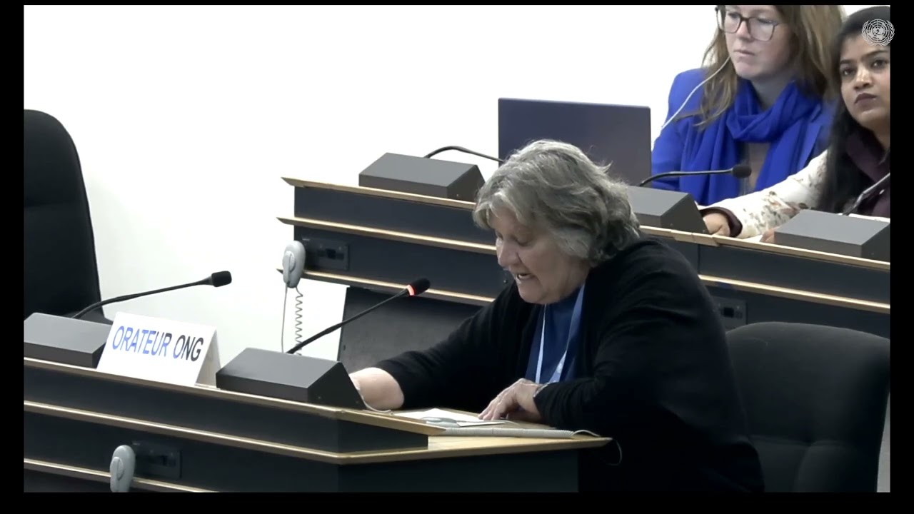Apg23 speech at the 60th session of the UN Human Rights Council
