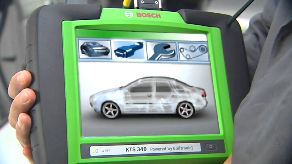 Bosch KTS 340 - The compact unit for diagnostics, maintenance and repair