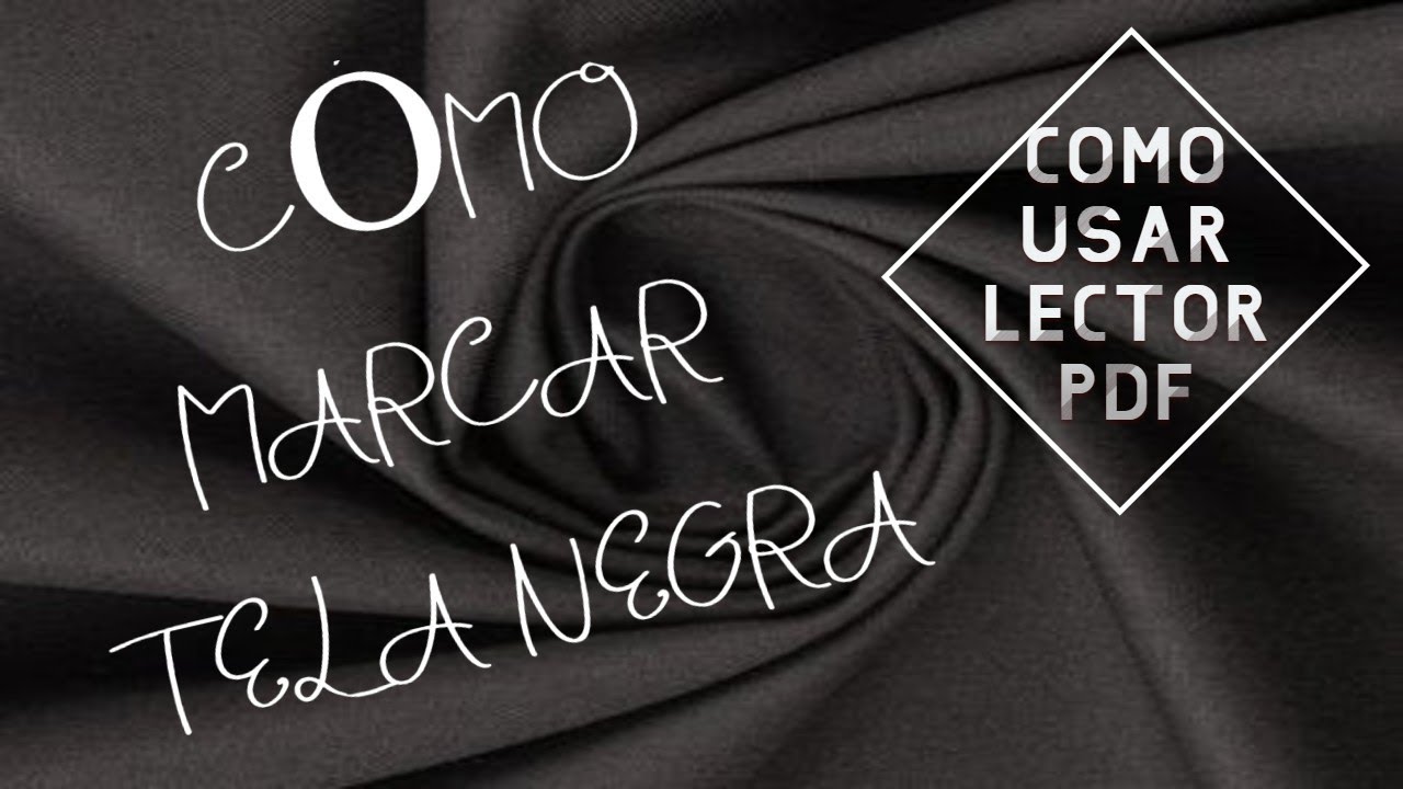 ¿CÓMO MARCAR TELA NEGRA PUNTO DE CRUZ? ¿CÓMO TACHAR GRÁFICOS EN PDF? # Flosstube # CrossStitch