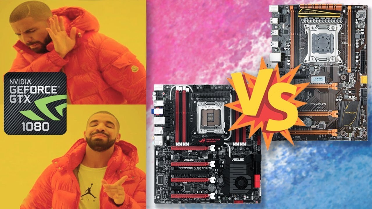 Тест связок Huanan\1650v2 vs Asus rampage iv extreme\1650v2
