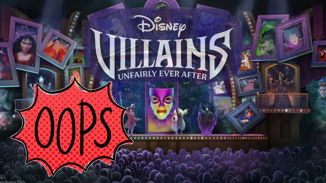 Day 2 Technical Difficulties at Disneys NEW Villains Show;  Unfairly Ever After | FULL 4K Experience