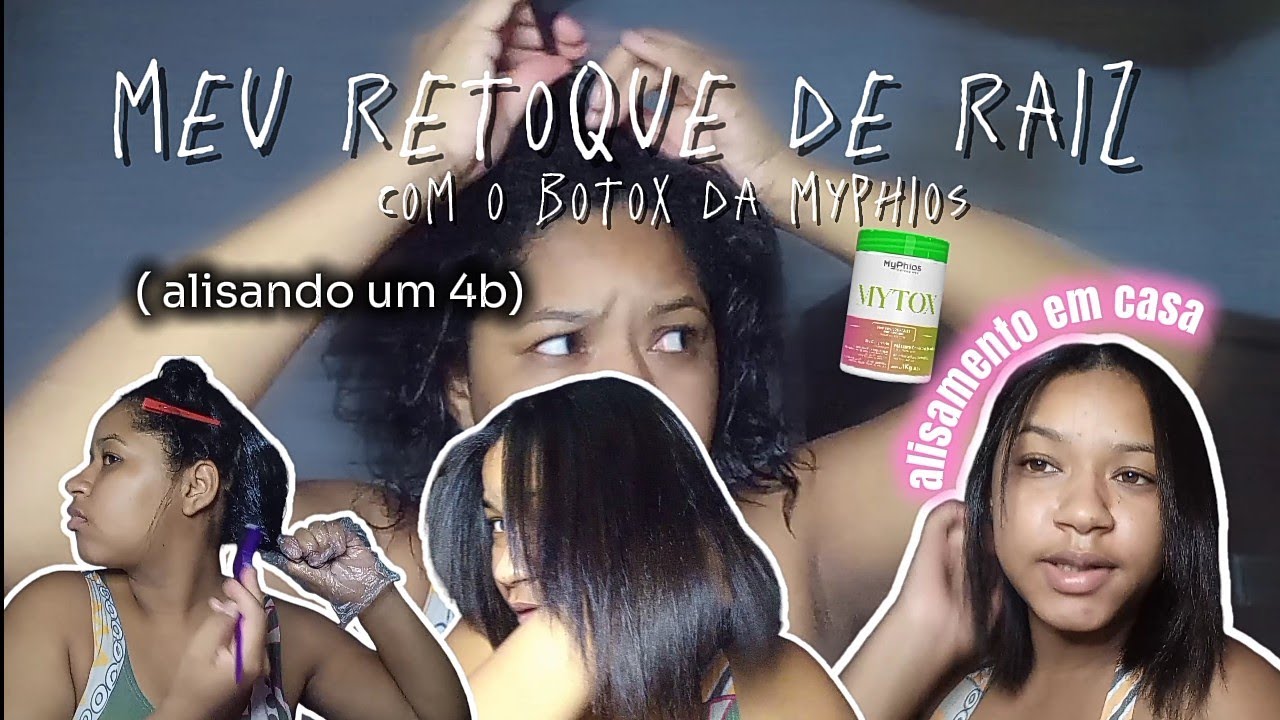 💜 BOTOOX EM UM CABELO CRESPO -  Ttipo4C MYTOX DA  MYPHIOS ( botox em casa sozinha