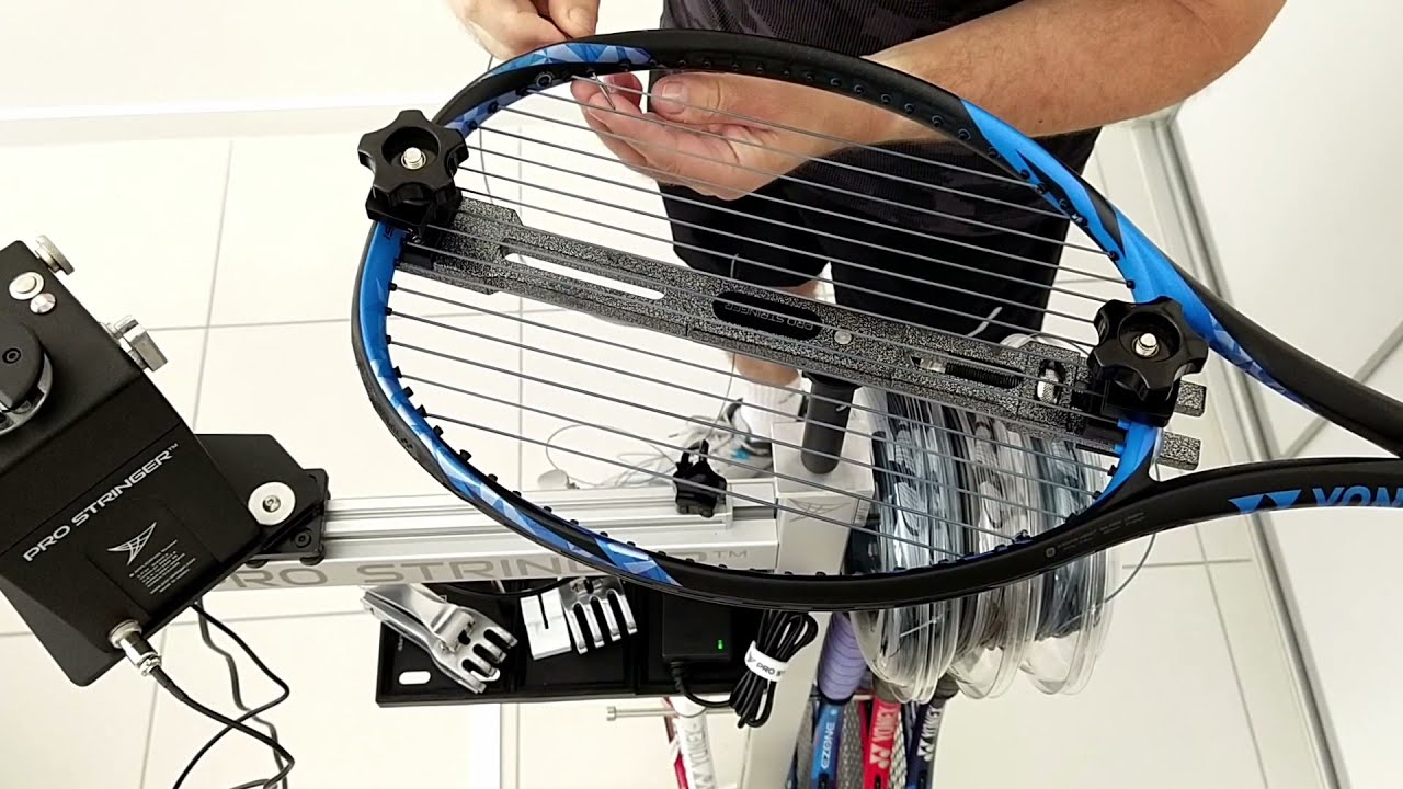 PORTABLE STRINGING STATION FULL STRINGING DEMO