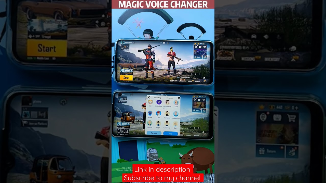 PUBG mobile voice changer app most popular app in the world 🌎#viral#shortvideo #pakistan #youtube 💯💯