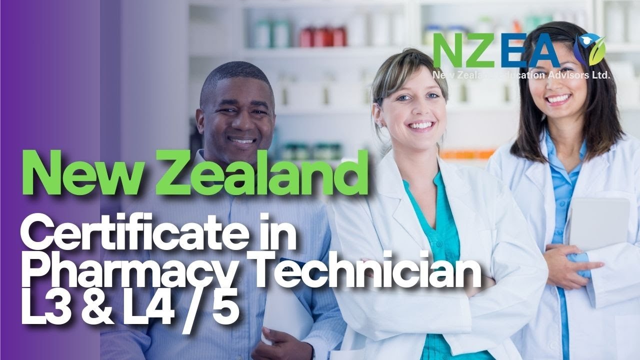 Pharmacy Technician Training at NZTC | Level 3 & Level 4/5 Explained