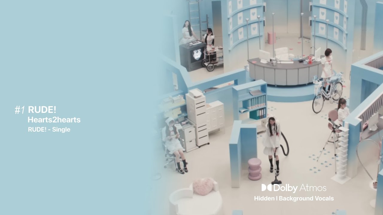 Hearts2Hearts (하츠투하츠) - RUDE! [Dolby Atmos Background | Hidden Vocals + ad-libs]