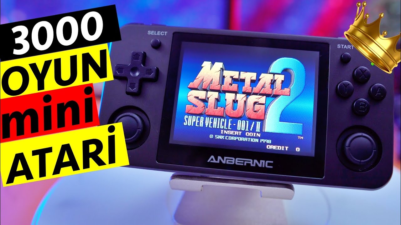 DAHA İYİSİ YOK! Anbernic rg350M Retro Arcade el oyun konsolu