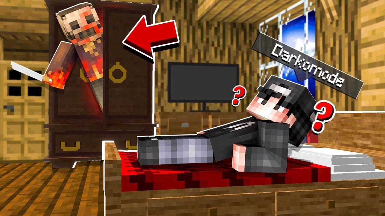 I Heard a Voice Coming From My Closet in Minecraft... Do NOT Open It! (Minecraft 13th Street)