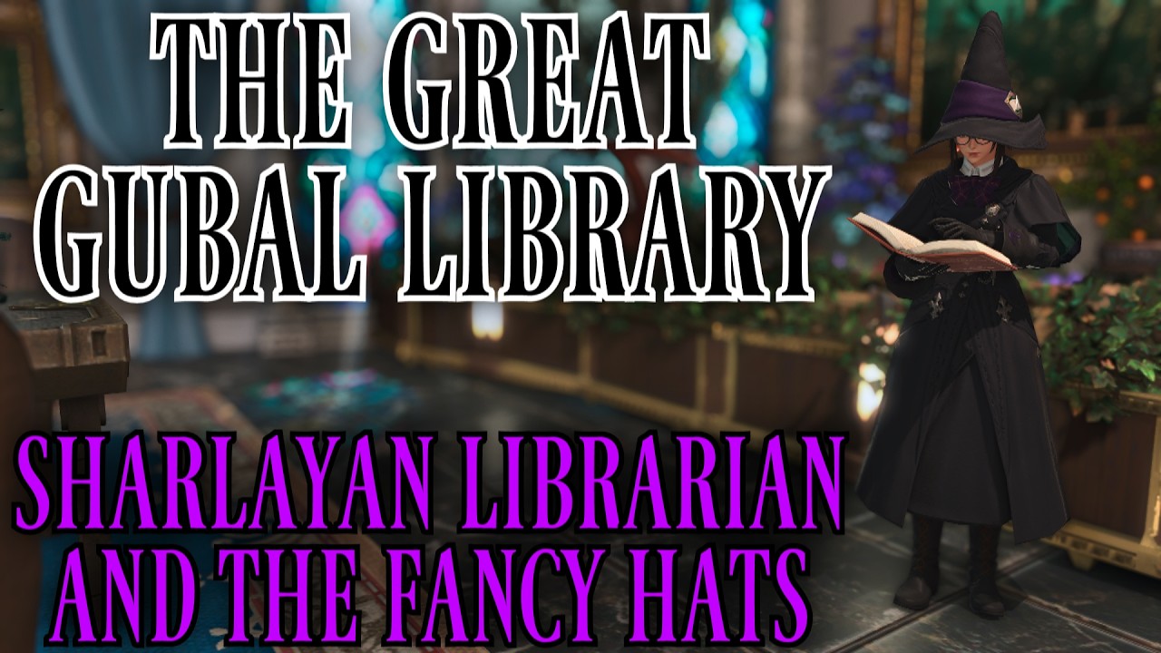 Sharlayan Scholar - The Great Gubal Library (FFXIV Patch 3.0)