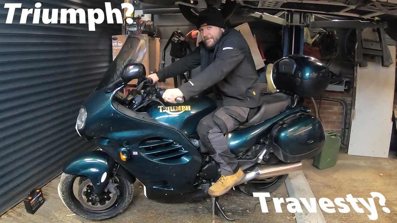 My new Triumph Trophy 1200! £800, British and off the road for 6 years.. How bad can it be?
