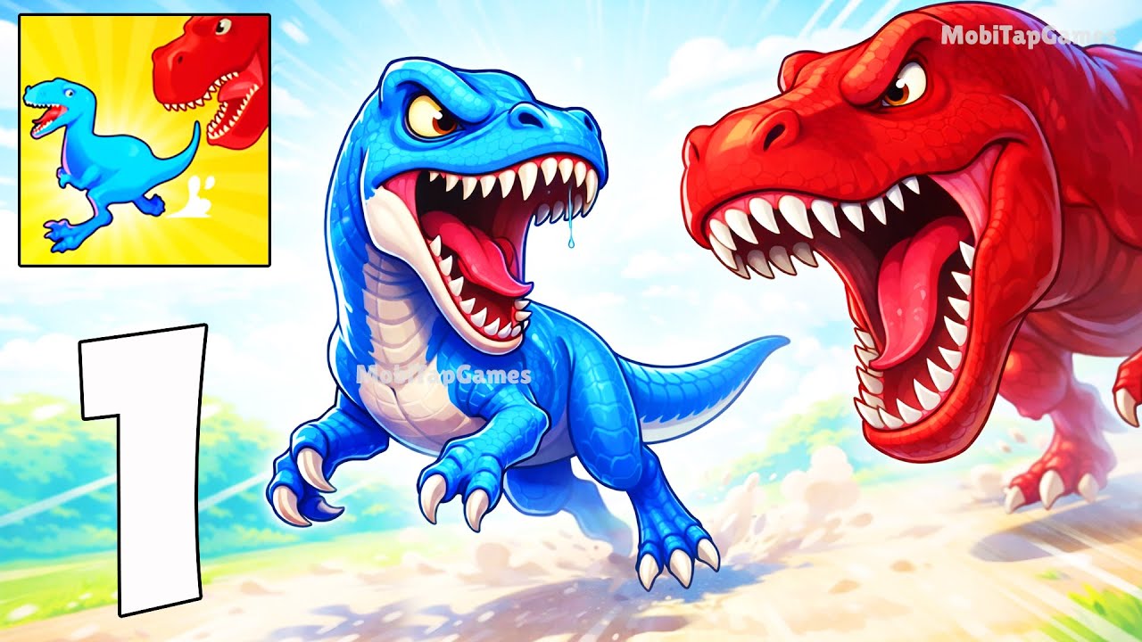Dino Evolution 3D – Full Game – Prehistoric Survival & Evolution Action (iOS, Android)
