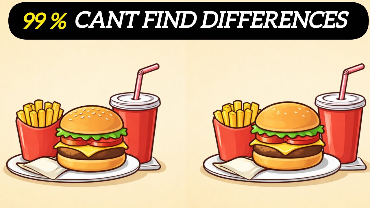  Spot The 3 Differences |Brain Workout Challenge (A Bit Tricky) #video #Viral #spotthedifference #10