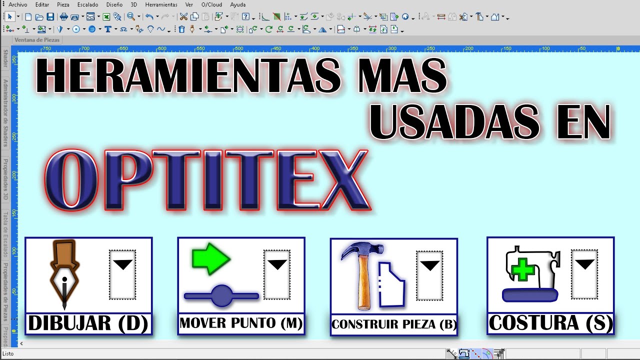 HERRAMIENTAS MAS USADAS EN OPTITEX