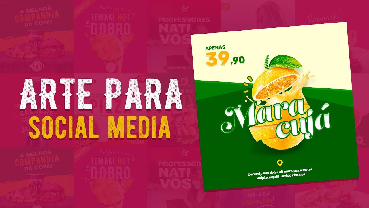 PASSO A PASSO - SOCIAL MEDIA DESIGN + PSD