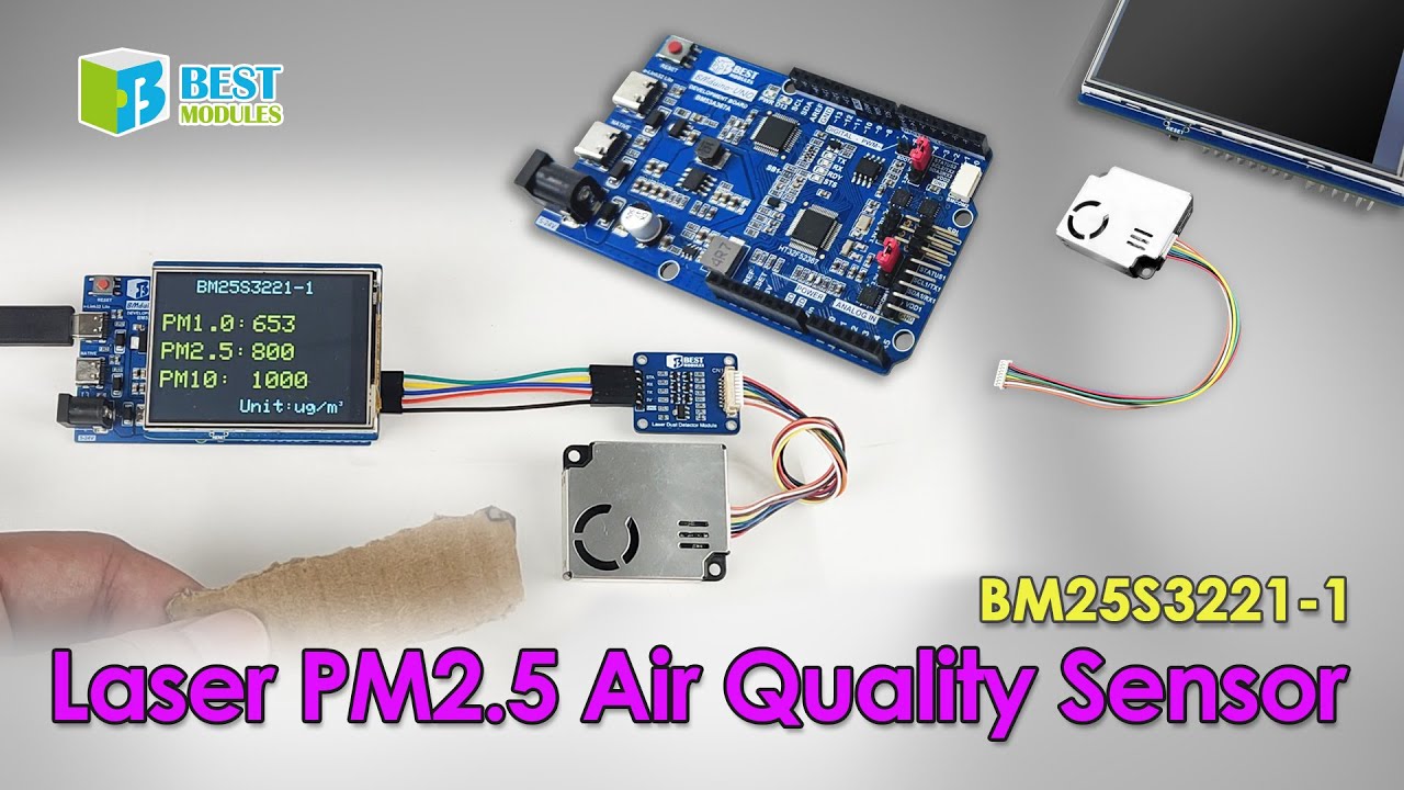 [Sensor Modules | Environment] Laser PM2.5 Air Quality Sensor BM25S3221-1 #bmduino #SensorModules