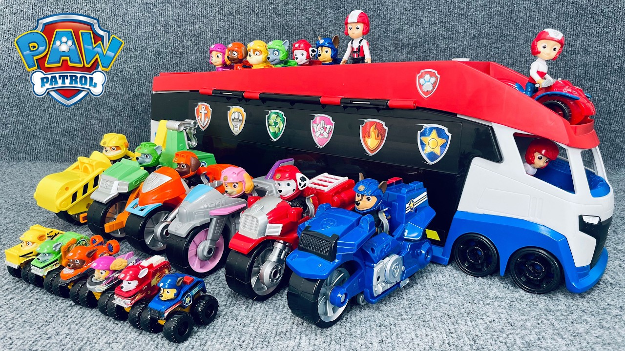 16 Minutes Satisfying with Unboxing Cool Paw Patrol Toys Collection ASMR | Toys Review