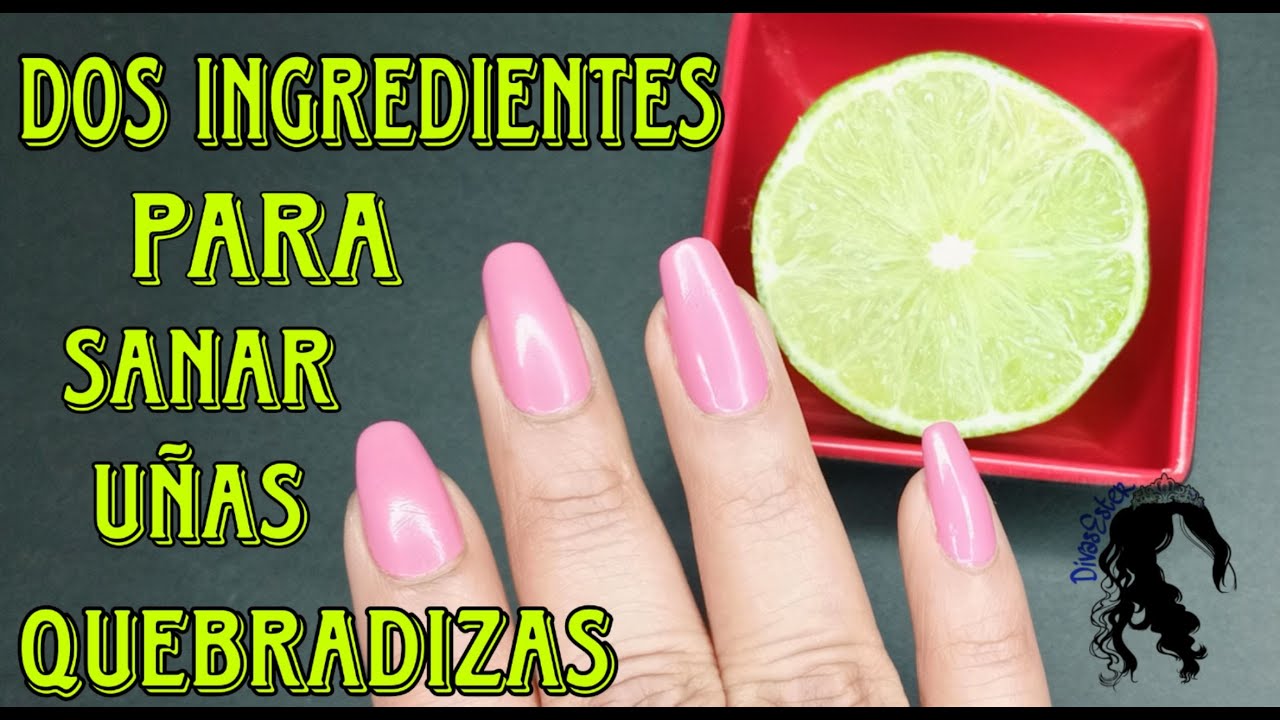 Con solo 2 ingredientes fortalece y sana tus uñas quebradizas, debiles y con estrías
